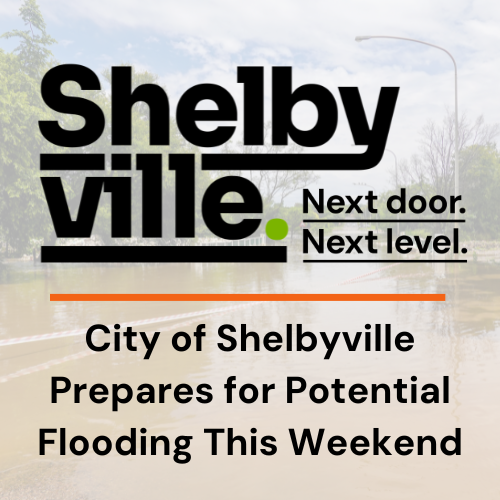 newsflash notice over background of faded river flooding