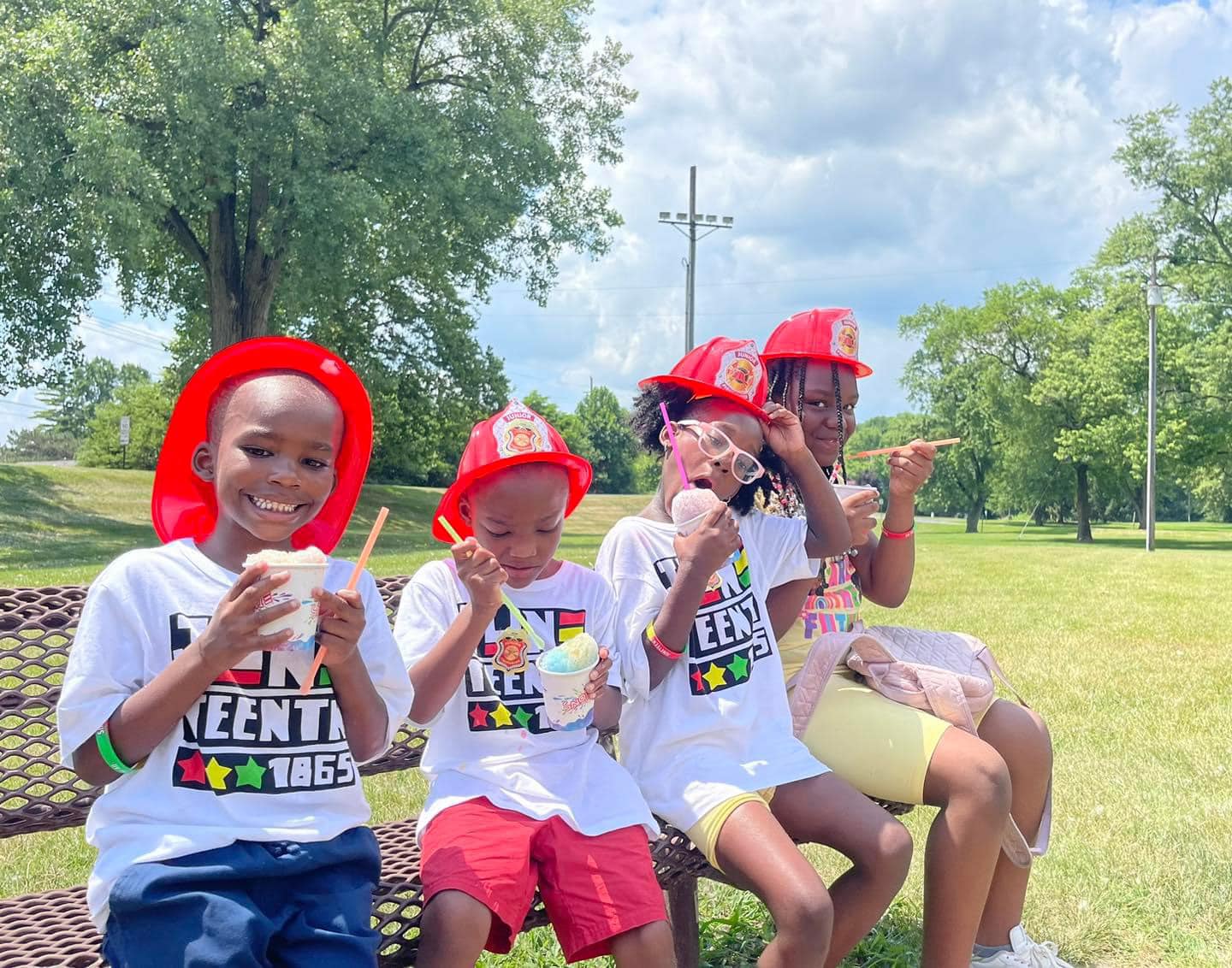 kids at juneteenth