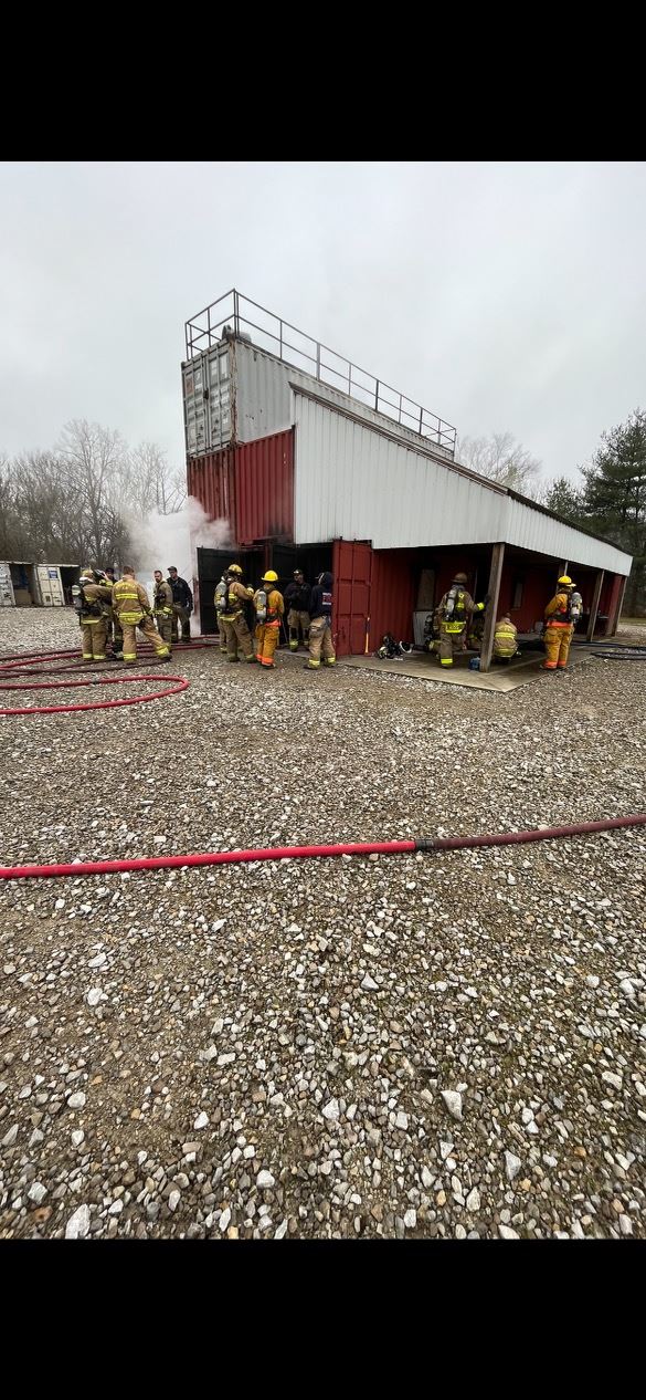 Red Hose on the Ground